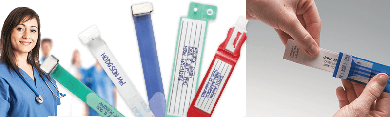 Polsbandjes met gleuf voor kaartjes