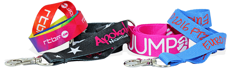 Gepersonaliseerde lanyards
