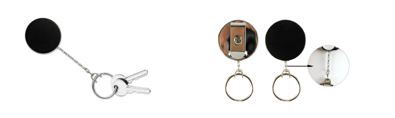 Metalen badgehouder-jojo’s