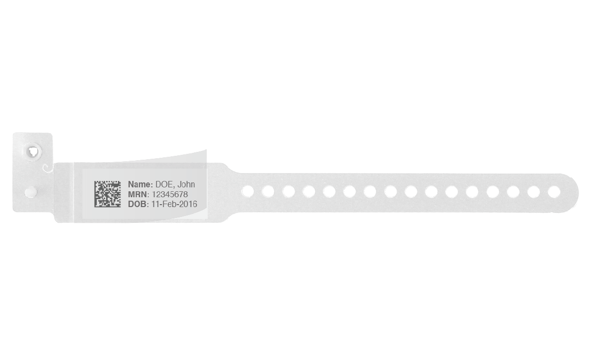 Sentry LabelBand polsbandjes met zelfklevende beschermlaag - Voor Kinderen