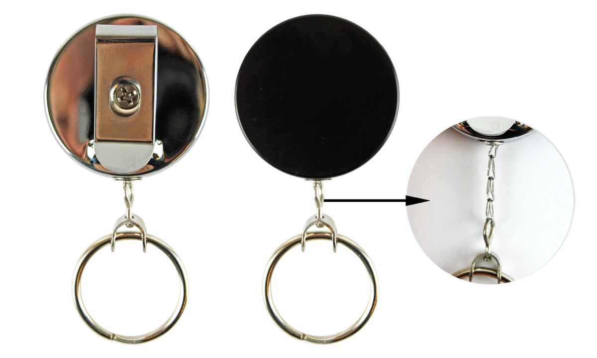 Stevige jojo met ketting koord & splitring