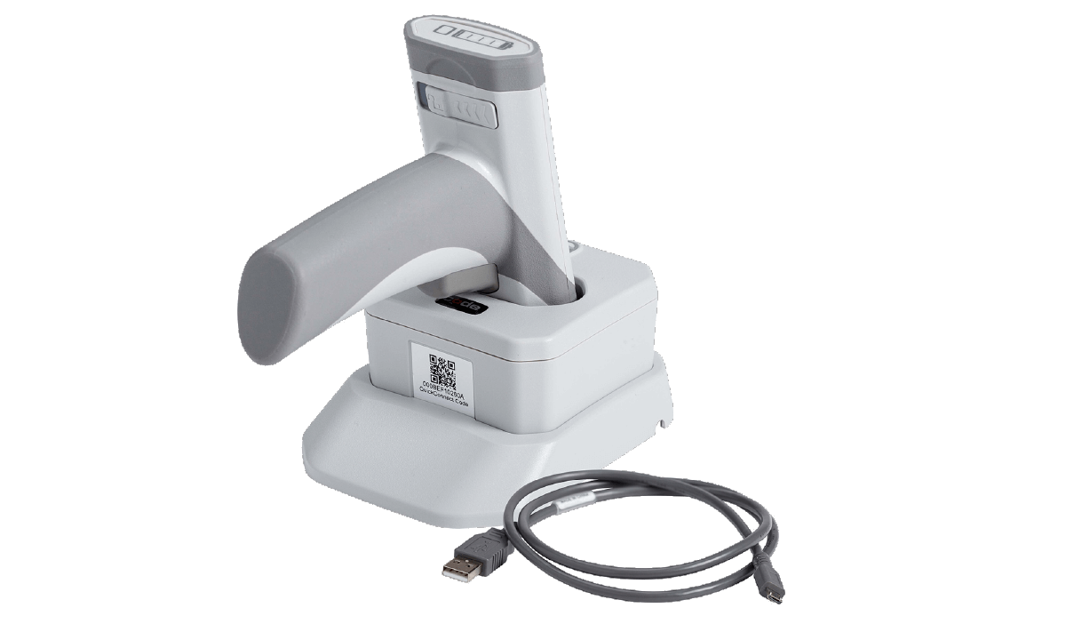 Code Reader 2700 barcodescanner met pistoolgreep en laadstation