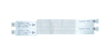 SnugFit polsbandjes voor directe inscriptie - 2 polsbandjes voor volwassenen & 2 polsbandjes voor kinderen