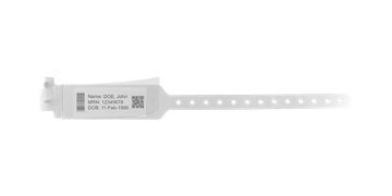 Sentry LabelBand polsbandjes met zelfklevende beschermlaag Voor Volwassenen/Kinderen XL