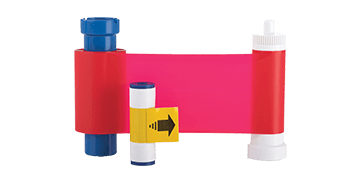 Magicard Pronto100 - Monochroom lint, Rood