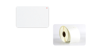 2-delige thermische clip-on TEMPBadges - Voorkant